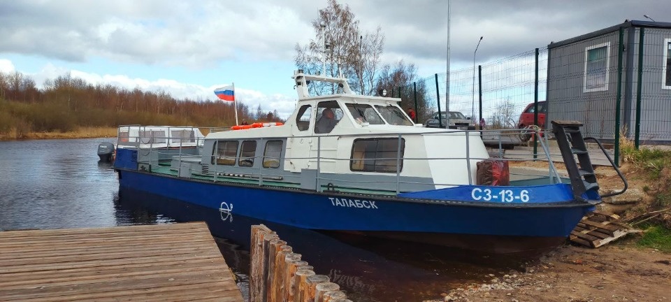 Пассажирские катера запустили на Талабские острова в Псковском озере 