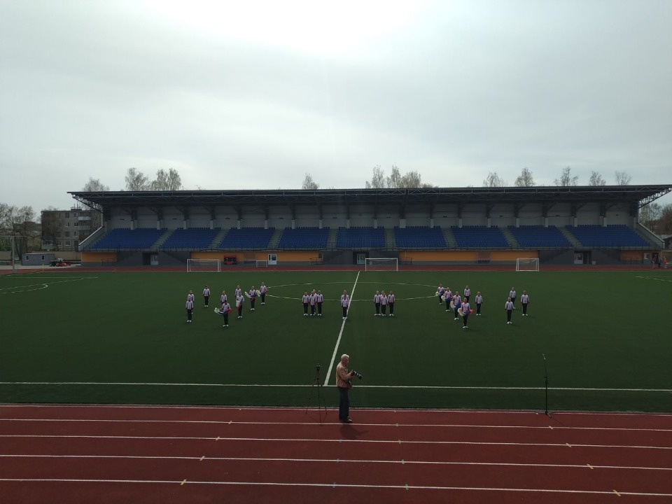 Началась церемония открытия эстафеты на призы газеты «Псковская правда»