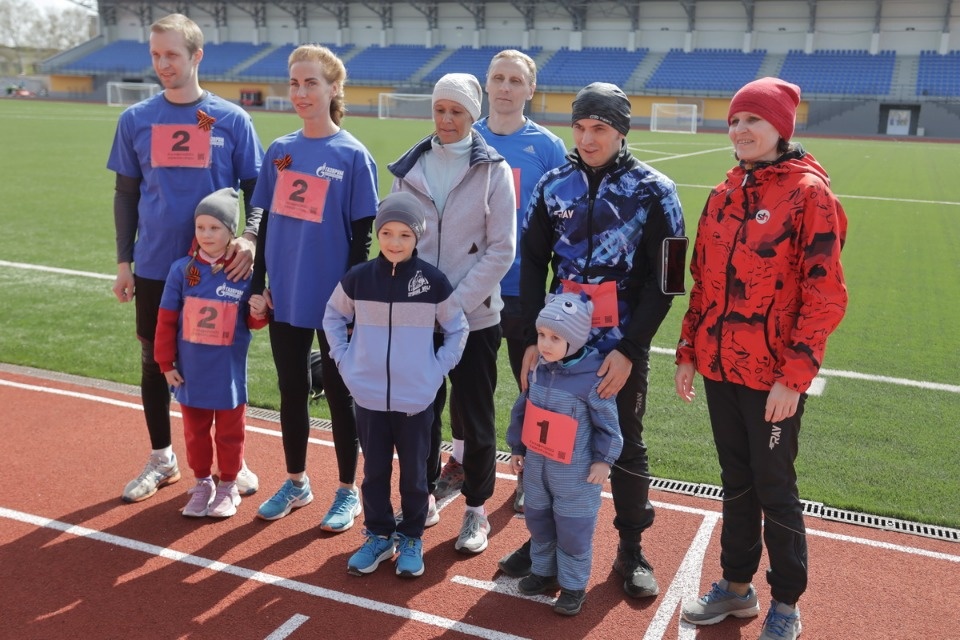 Семейный забег эстафеты «Псковской правды»