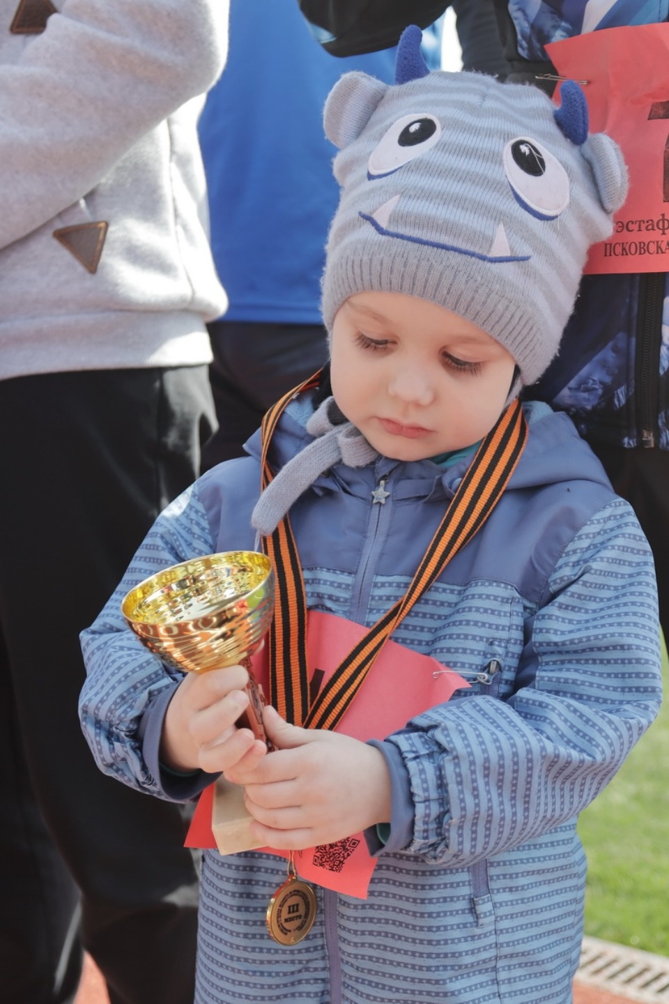 Семейный забег эстафеты «Псковской правды»