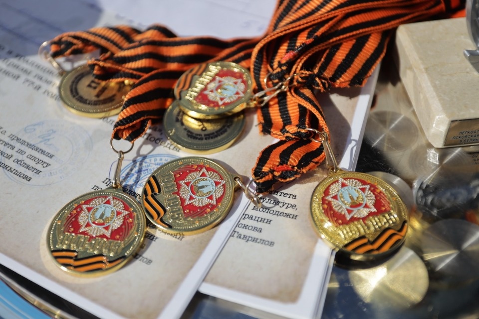 Церемония награждения эстафеты «Псковской правды» 