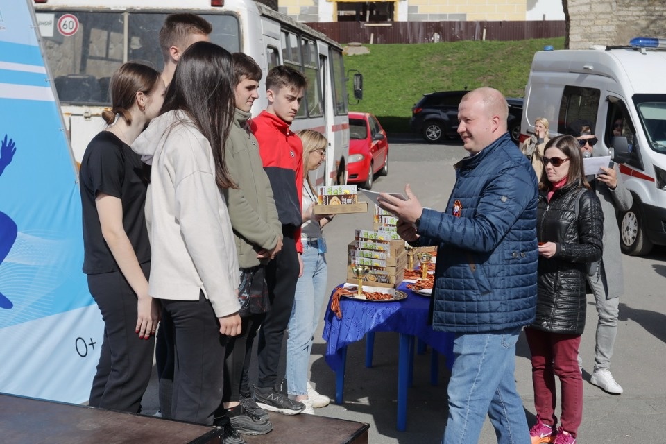 Церемония награждения эстафеты «Псковской правды» 
