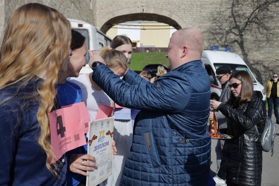 Церемония награждения эстафеты «Псковской правды» 