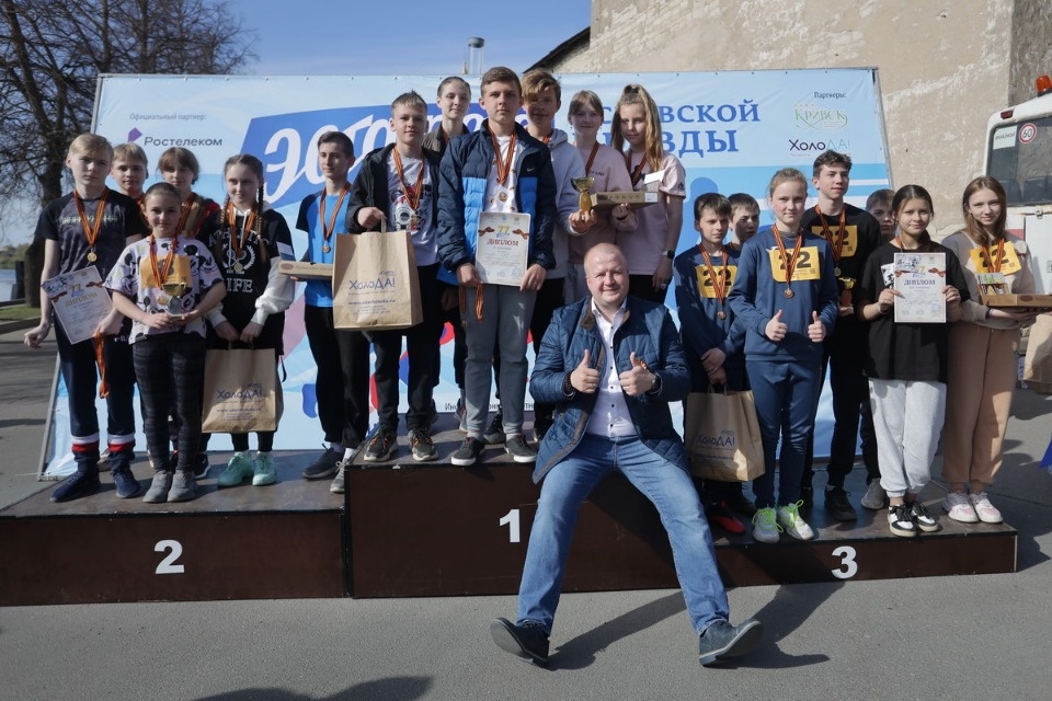 Церемония награждения эстафеты «Псковской правды» 