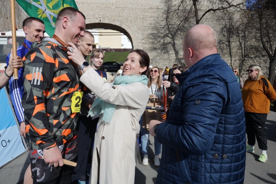 Церемония награждения эстафеты «Псковской правды» 