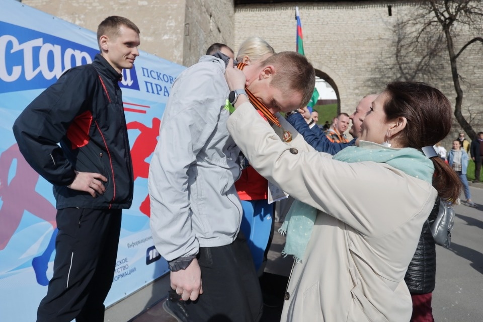 Церемония награждения эстафеты «Псковской правды» 