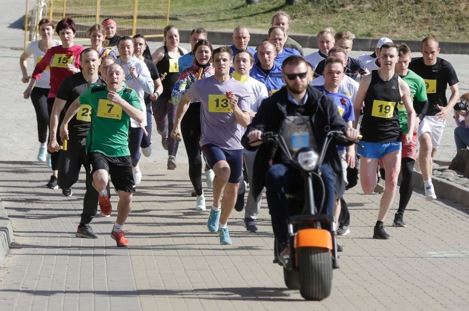 Эстафета «Псковской правды»: команда