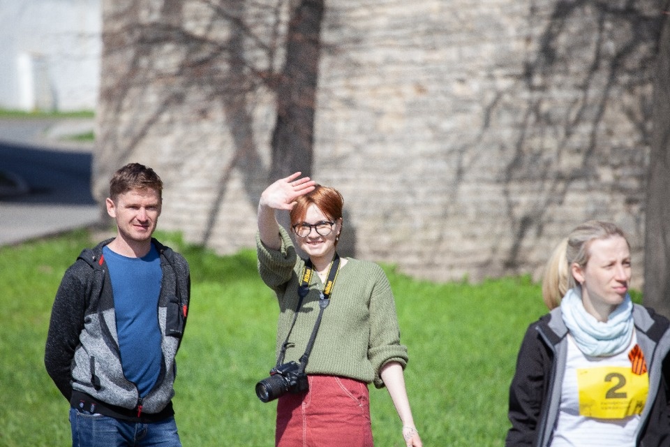 Эстафета «Псковской правды»: команда