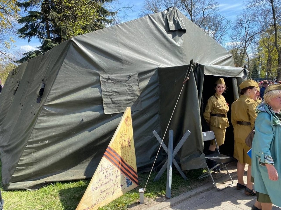 В День Победы 9 мая в Пскове проходят праздничные мероприятия