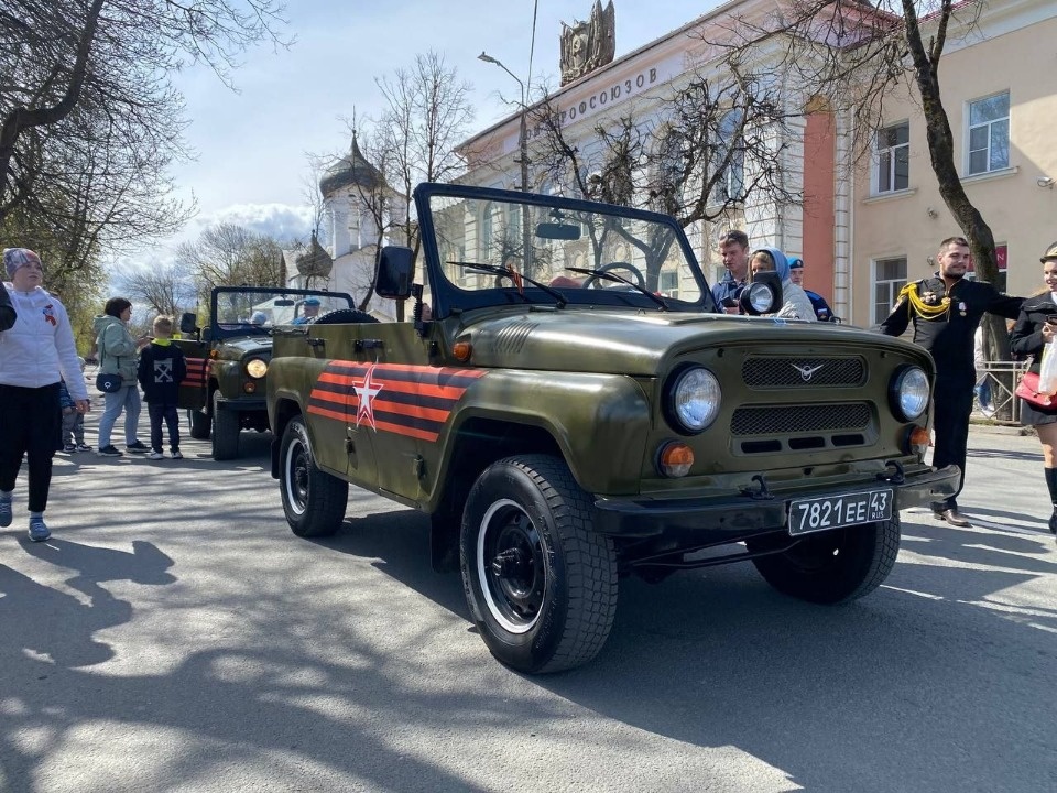 В День Победы 9 мая в Пскове проходят праздничные мероприятия