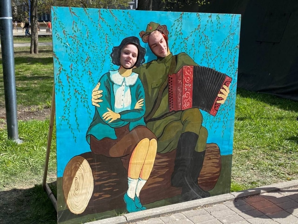 В День Победы 9 мая в Пскове проходят праздничные мероприятия