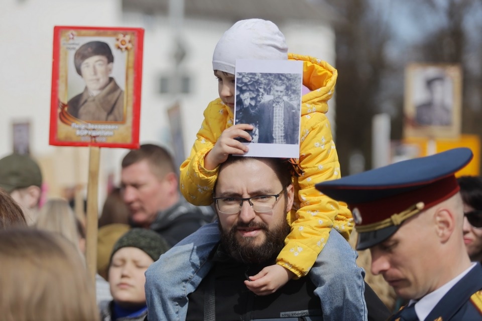 «Бессмертный полк» на марше