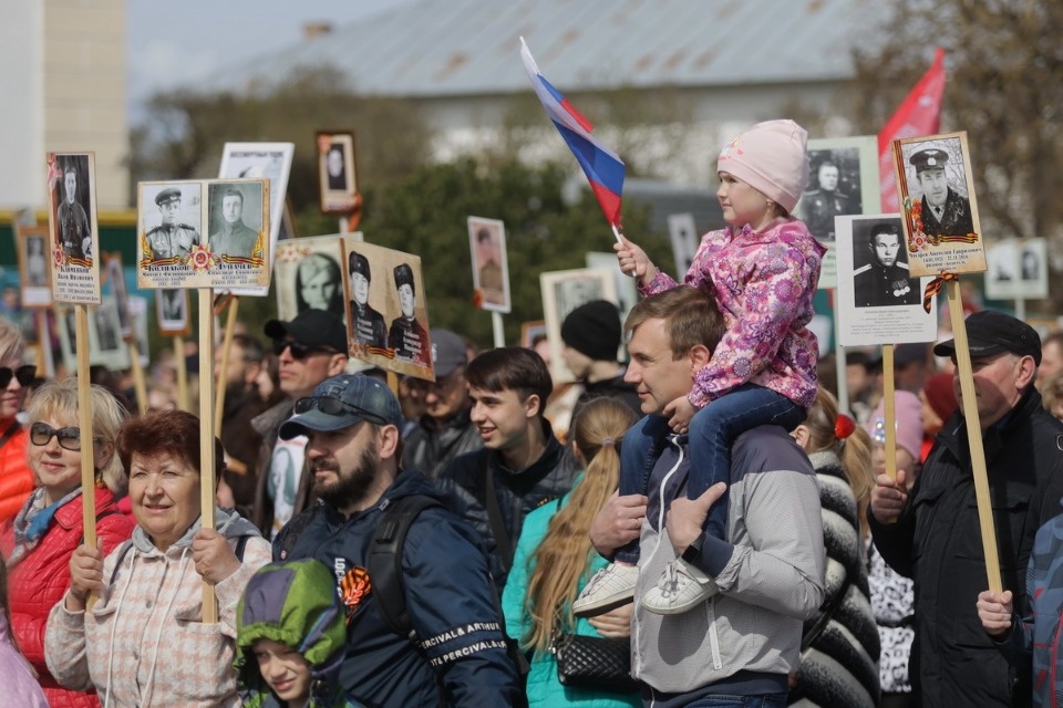 «Бессмертный полк» на марше