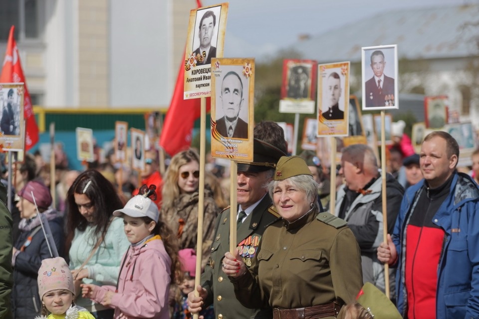 «Бессмертный полк» на марше