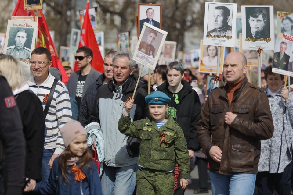 «Бессмертный полк» на марше