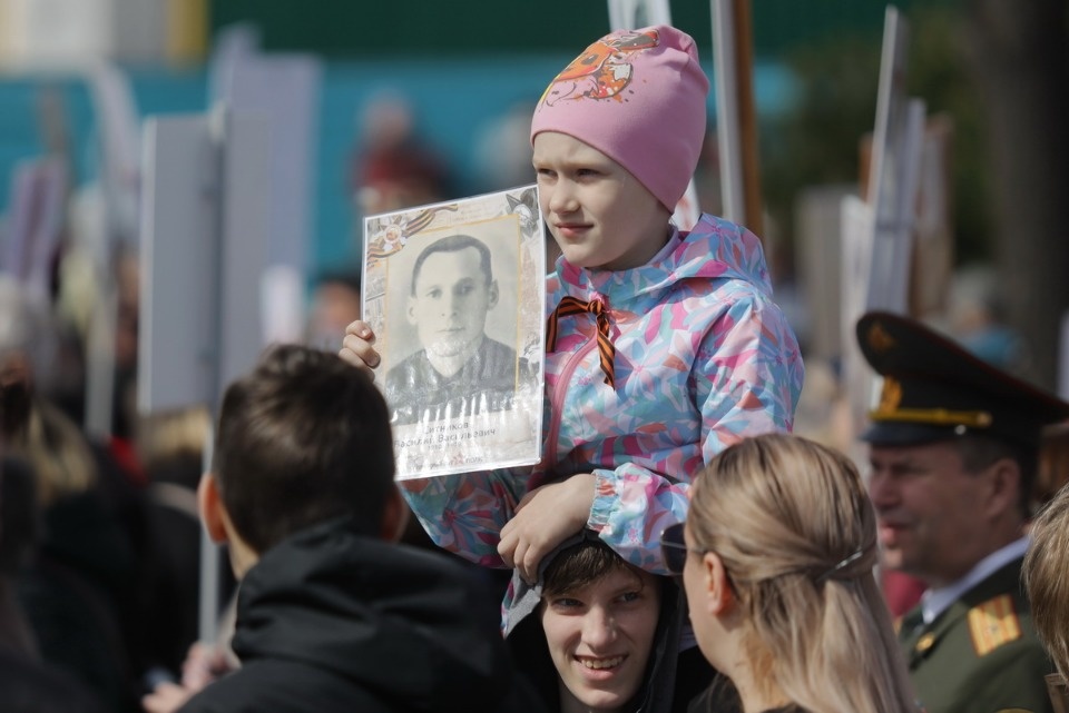 «Бессмертный полк» на марше