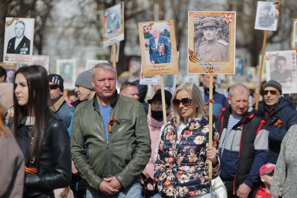 «Бессмертный полк» на марше
