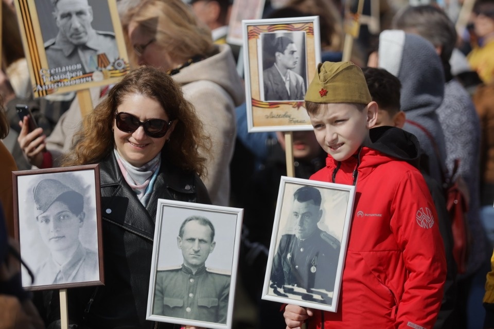 «Бессмертный полк» на марше
