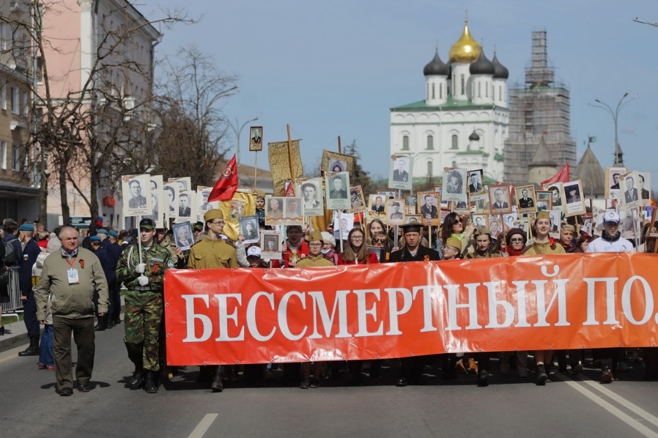 «Бессмертный полк» на марше
