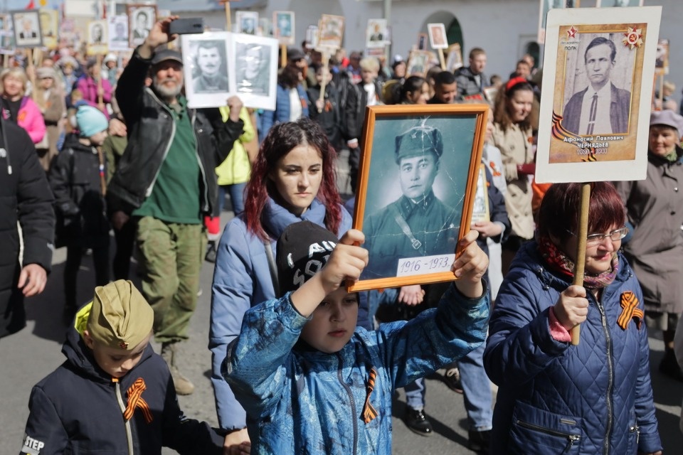 «Бессмертный полк» на марше