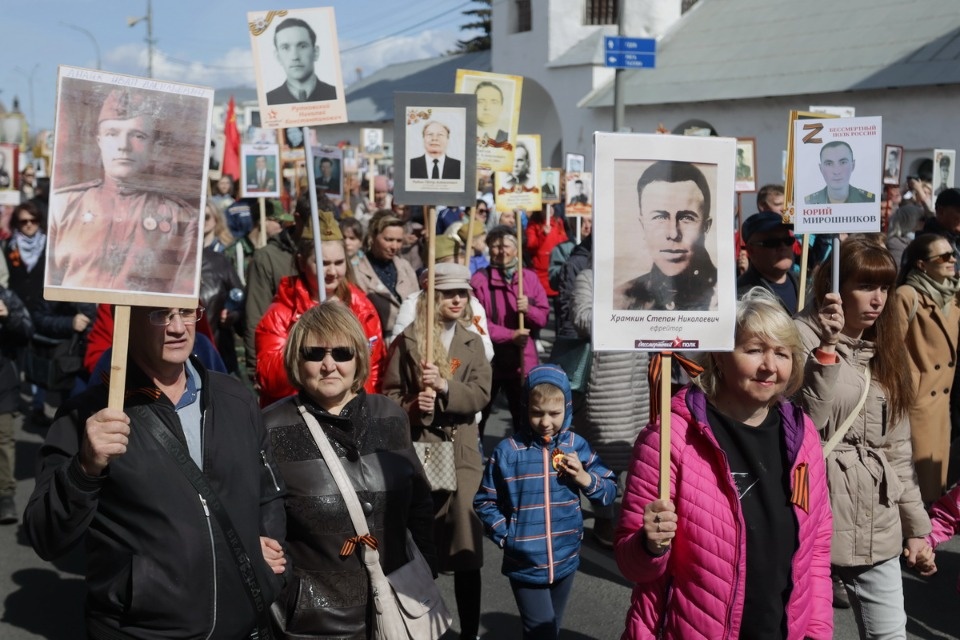 «Бессмертный полк» на марше