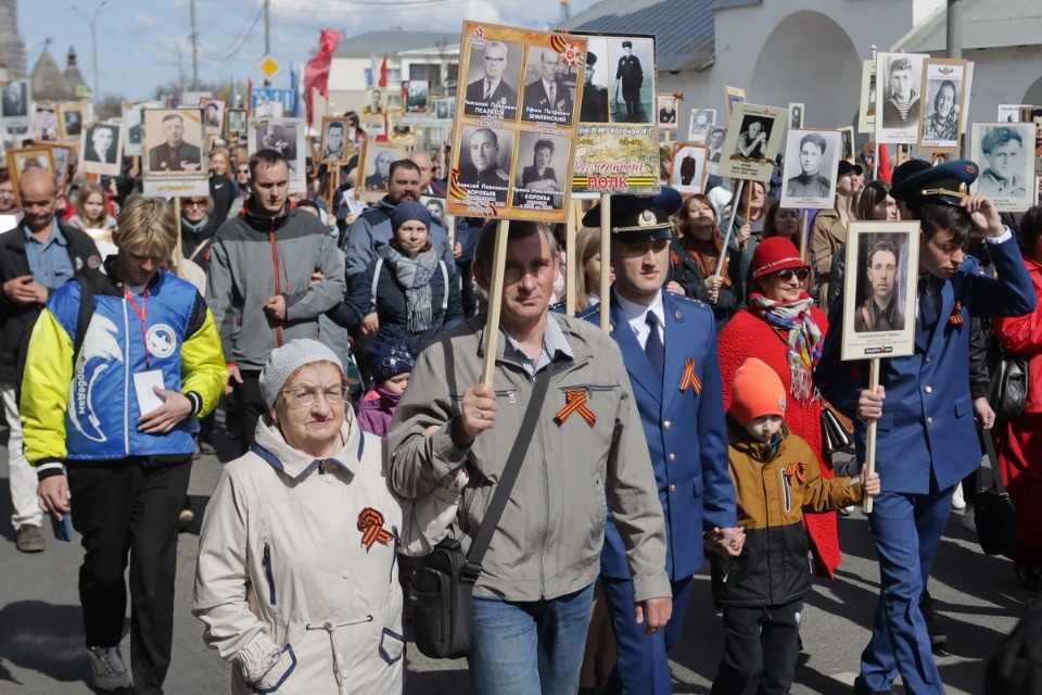 «Бессмертный полк» на марше