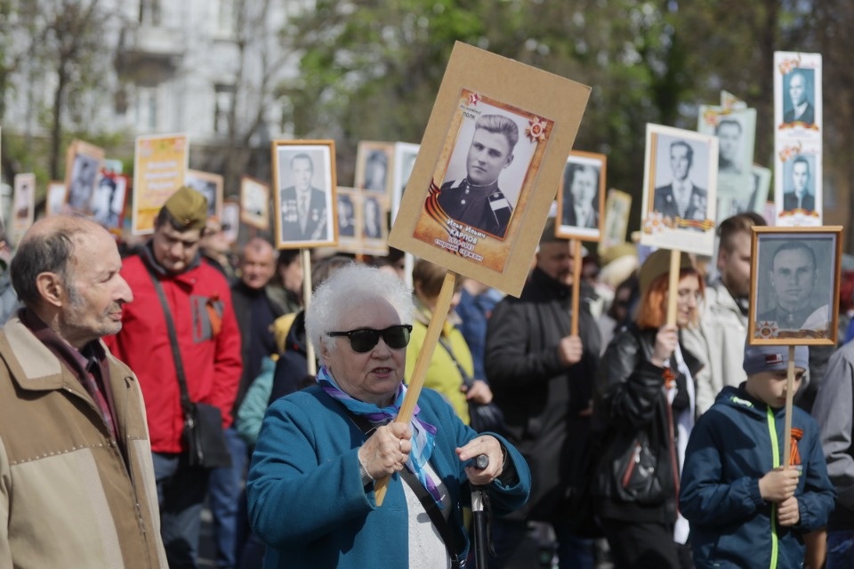 «Бессмертный полк» на марше