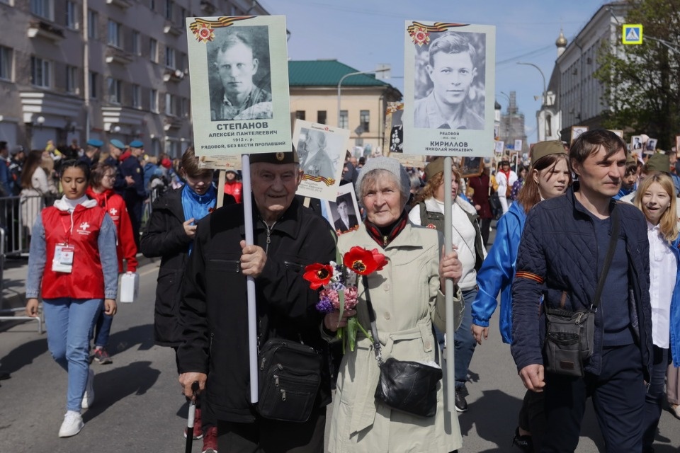 «Бессмертный полк» на марше
