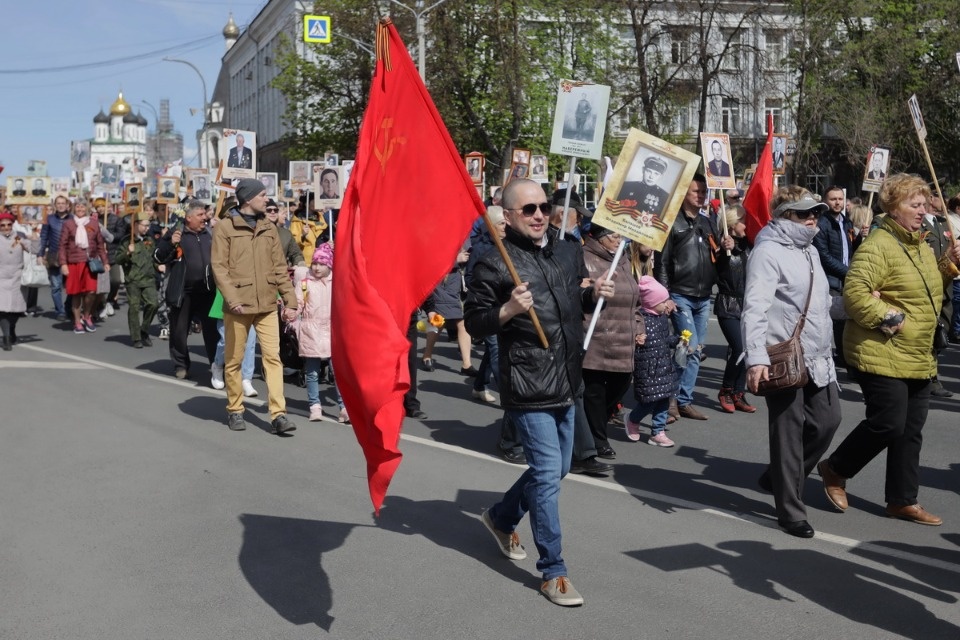 «Бессмертный полк» на марше