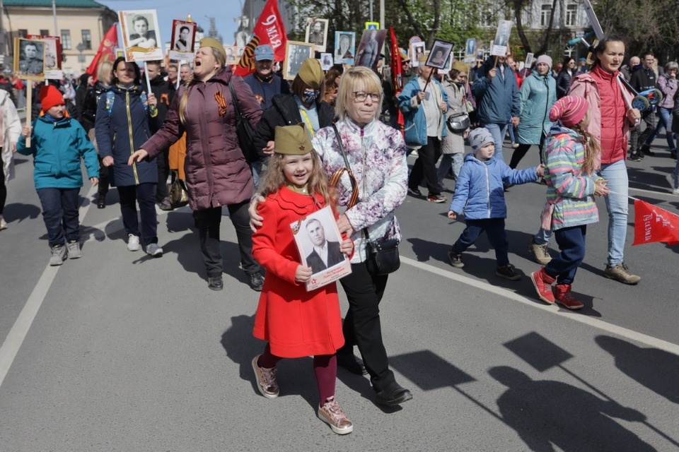 «Бессмертный полк» на марше