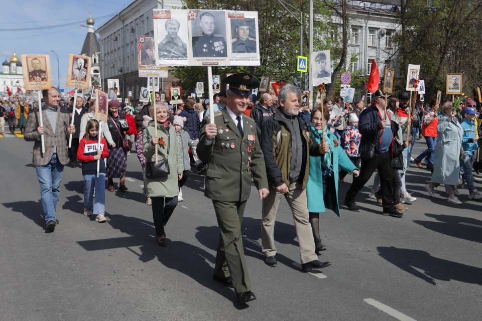 «Бессмертный полк» на марше