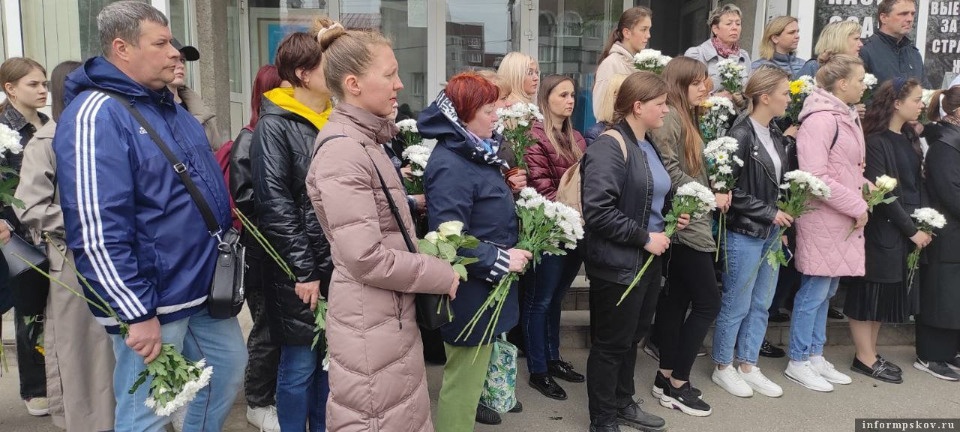 Жители Псковской области выразили протест событиям 9 мая в Риге Жители Псковской области выразили протест событиям 9 мая в Риге