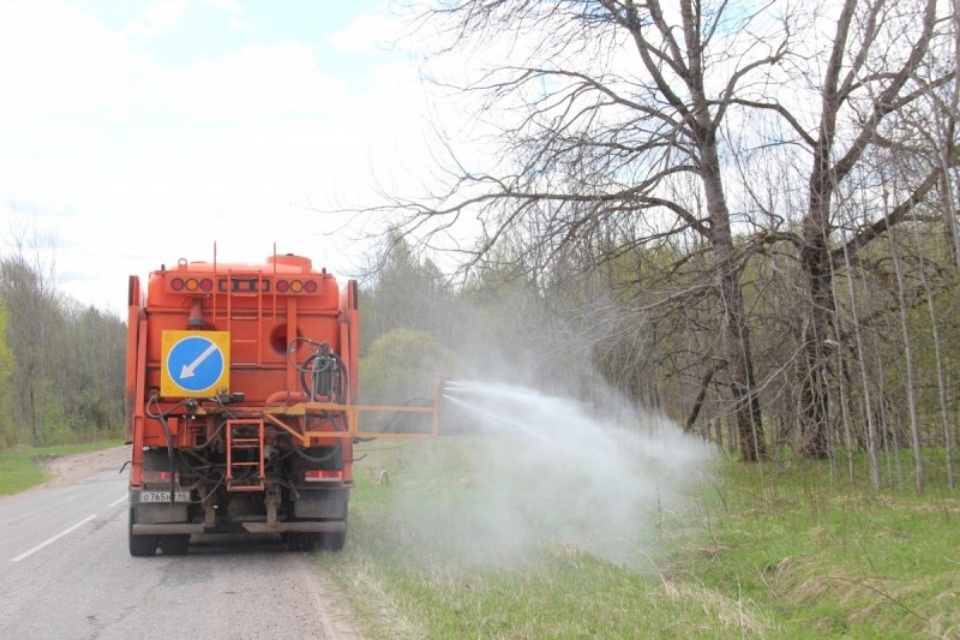 В Псковской области приступили к обработке территорий от борщевика В Псковской области приступили к обработке территорий от борщевика
