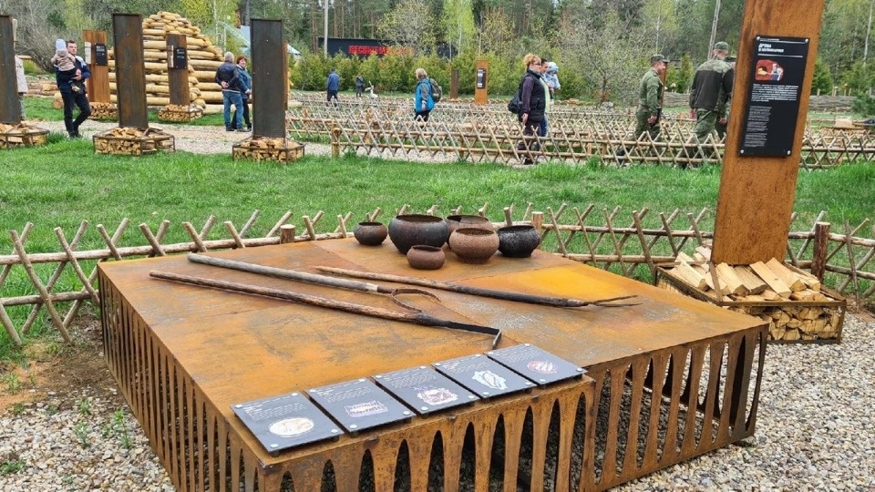 Музейный двор эколого-просветительского центра открылся в Себежском районе