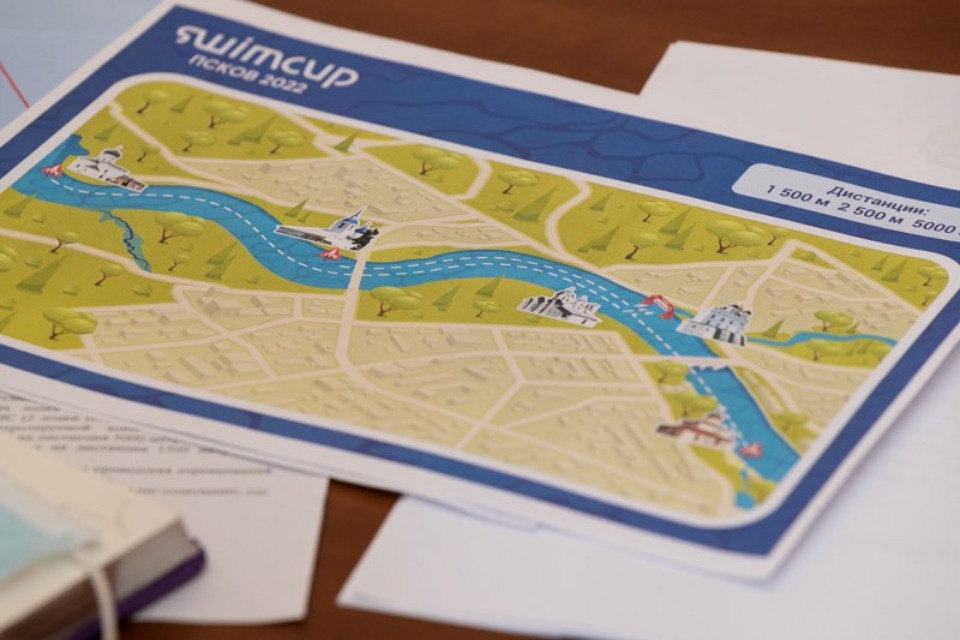 Открытые соревнования по плаванию на открытой воде Swimcup впервые пройдут в Пскове