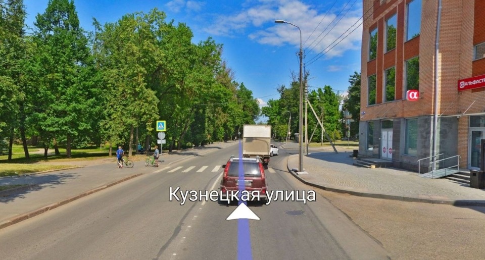 Полноценный перекресток планируют сделать на пересечении улиц Алмазной и Чудской в Пскове в 2022 году