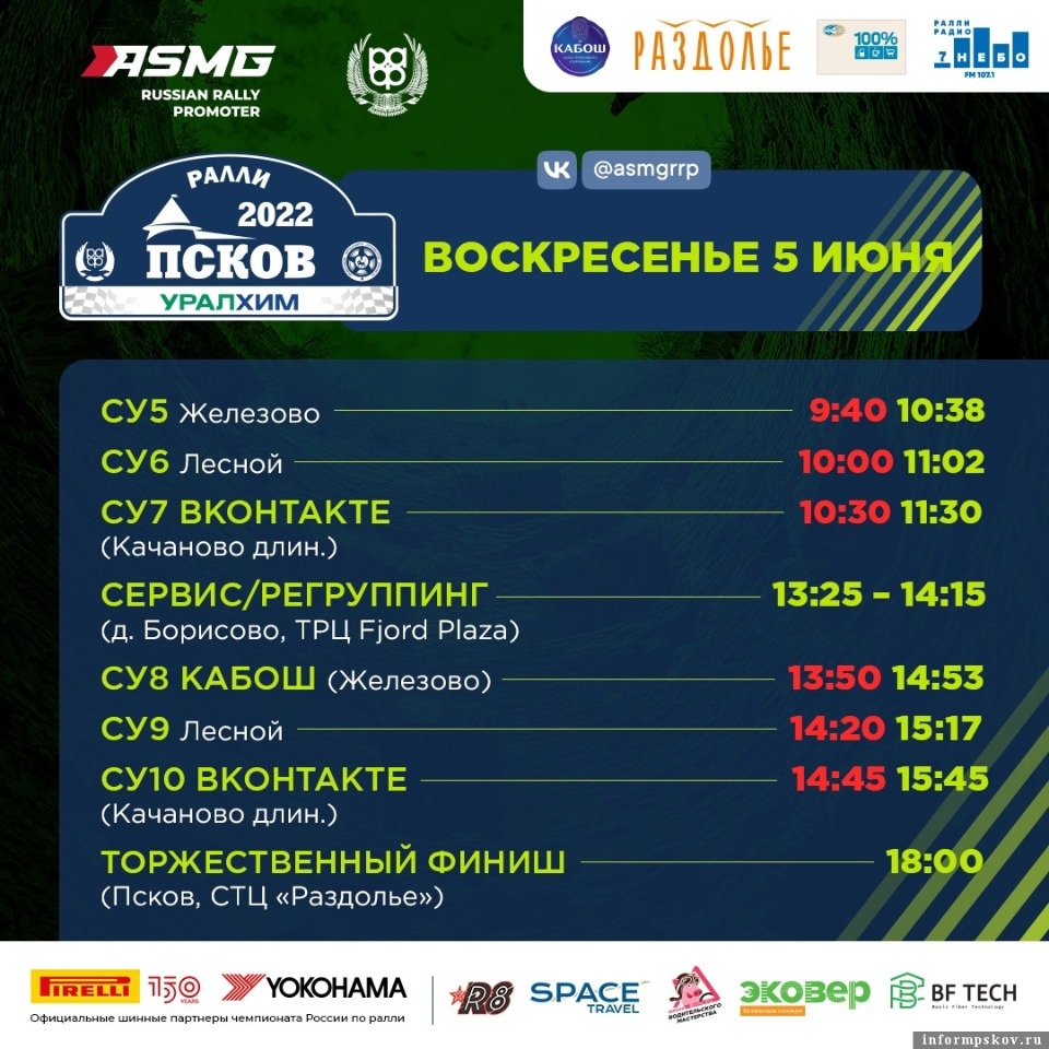 Автомобили за 300 тысяч евро увидят зрители ралли «Псков-2022»