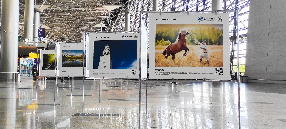 Фото Псковской области стало частью фотовыставки «Путешествуйте дома. Лето» в московском аэропорту Внуково