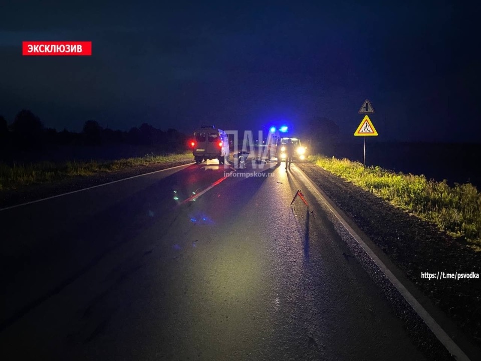 В Псковском районе насмерть сбили пешехода