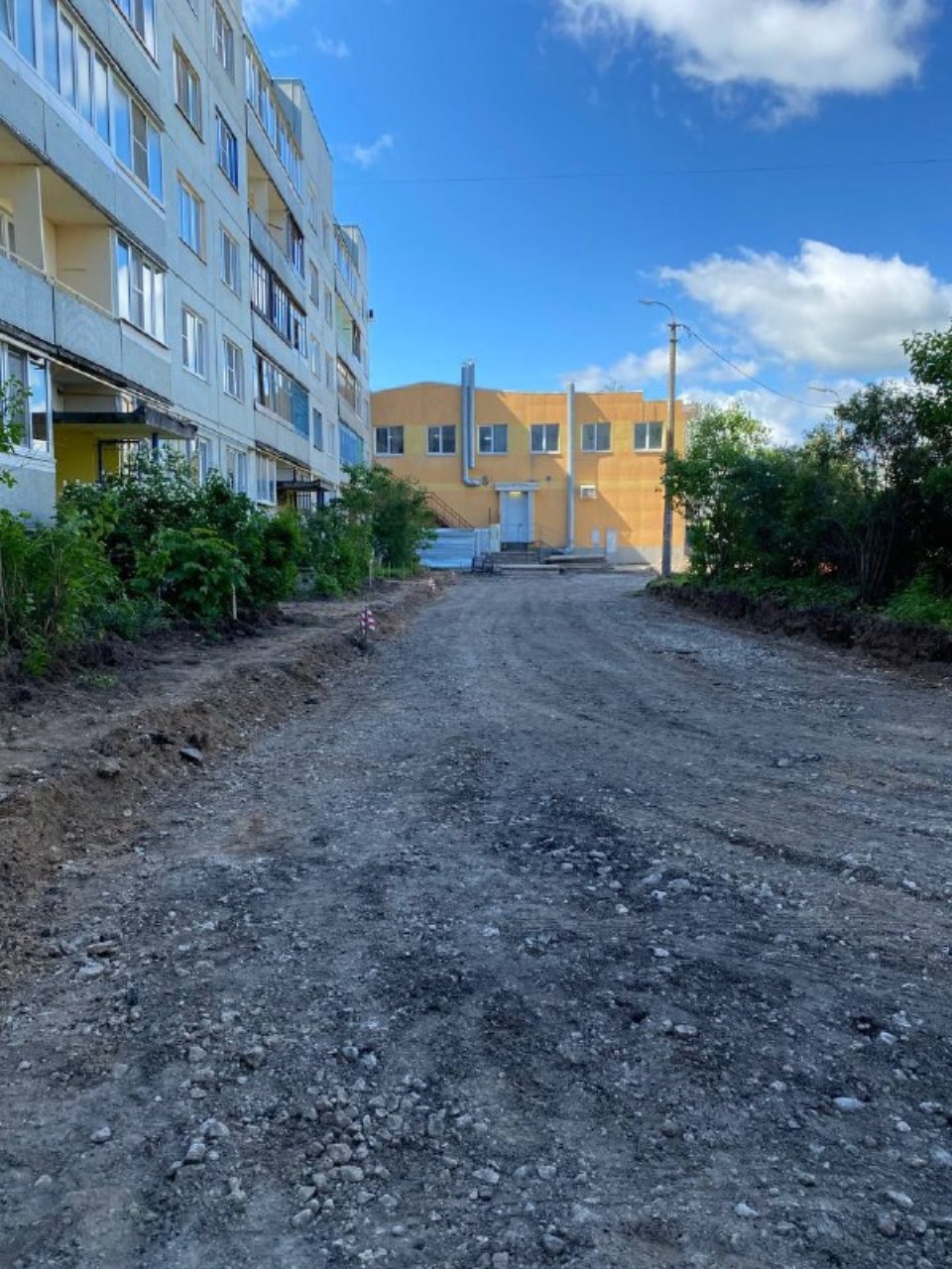 В Пскове в рамках нацпроекта начался ремонт четырех дворов