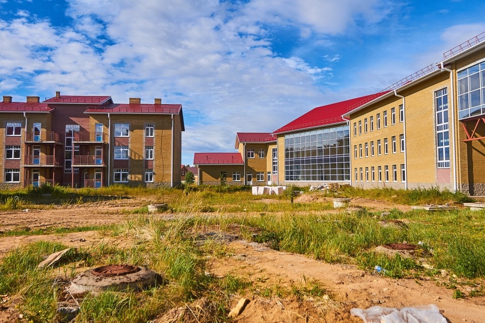 Социальный городок в Пскове планируют открыть к сентябрю Социальный городок в Пскове планируют открыть к сентябрю