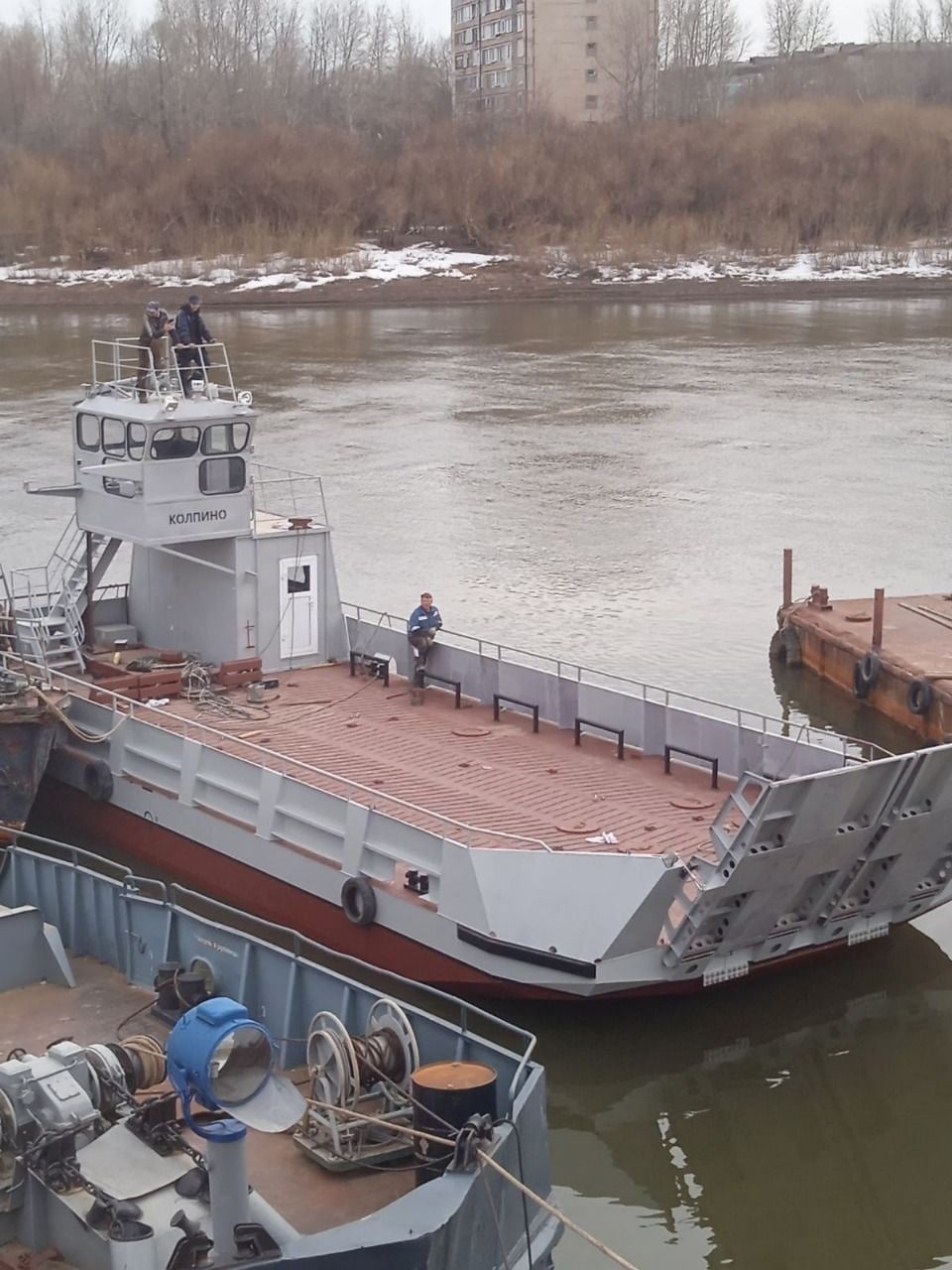 Паром для Печорского района запустят к сентябрю