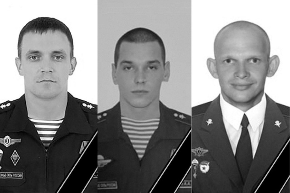 С тремя погибшими на Украине военнослужащими простились в Псковской области 