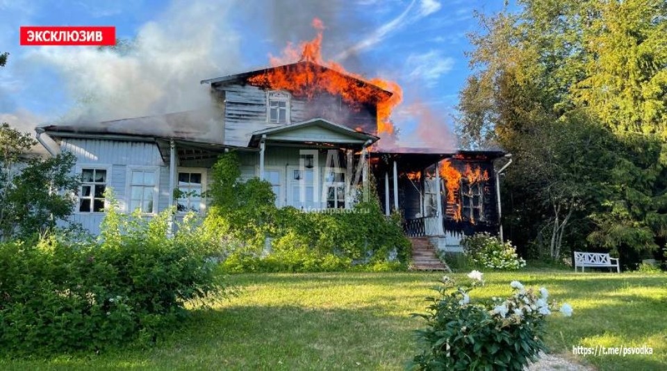 Дом-музей Римского-Корсакова в Любенске полностью сгорел 