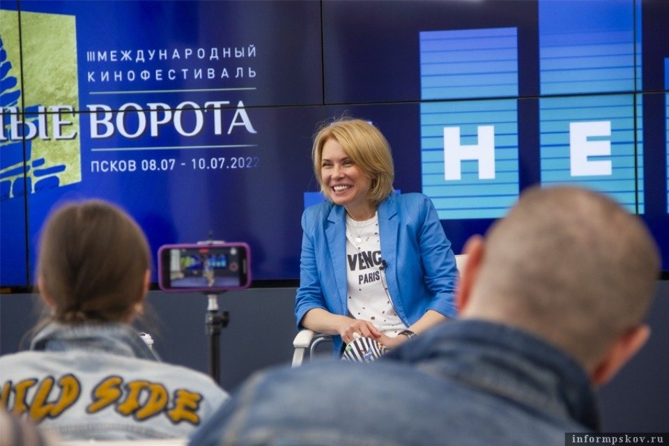 Татьяна Колганова готова снять фильм в Псковской области