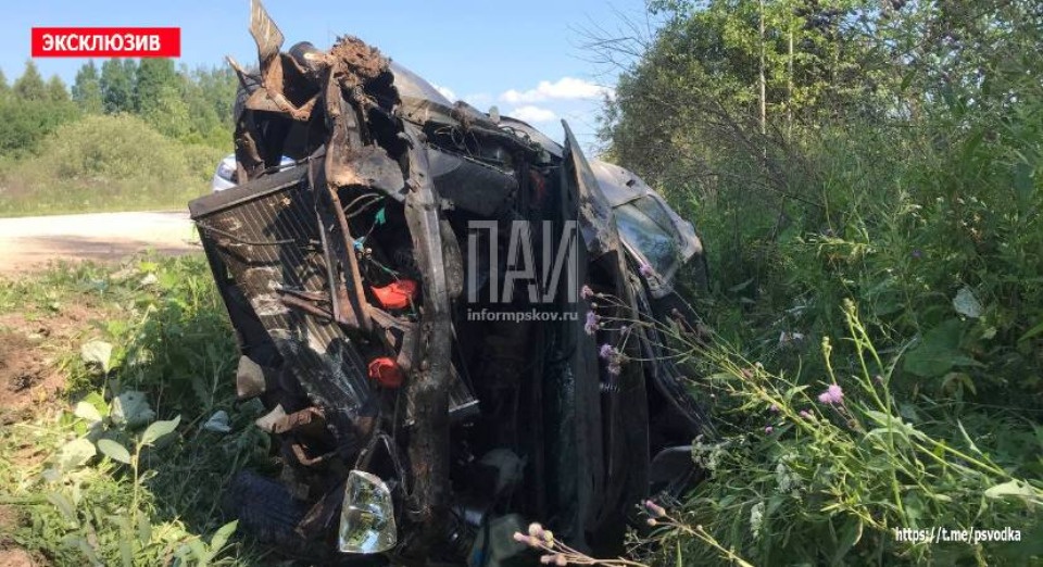 В Палкинском районе в результате ДТП погибла женщина