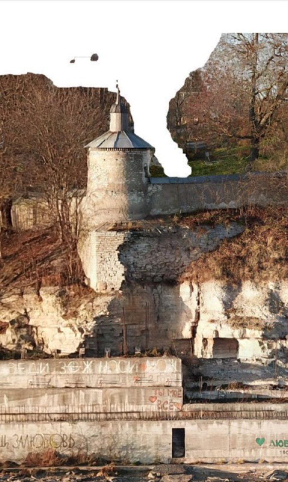 Комплексные исследования башни Снетогорского монастыря завершены в Пскове