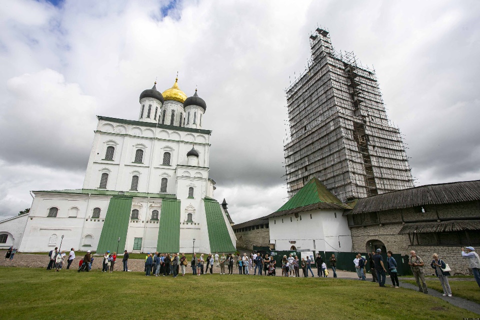 Троицкий собор в Пскове на время реставрации не планируют полностью закрывать