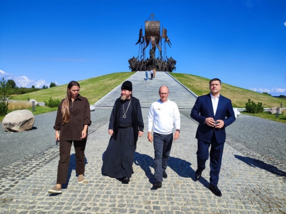 Сергей Кириенко находится с рабочей поездкой в Псковской области