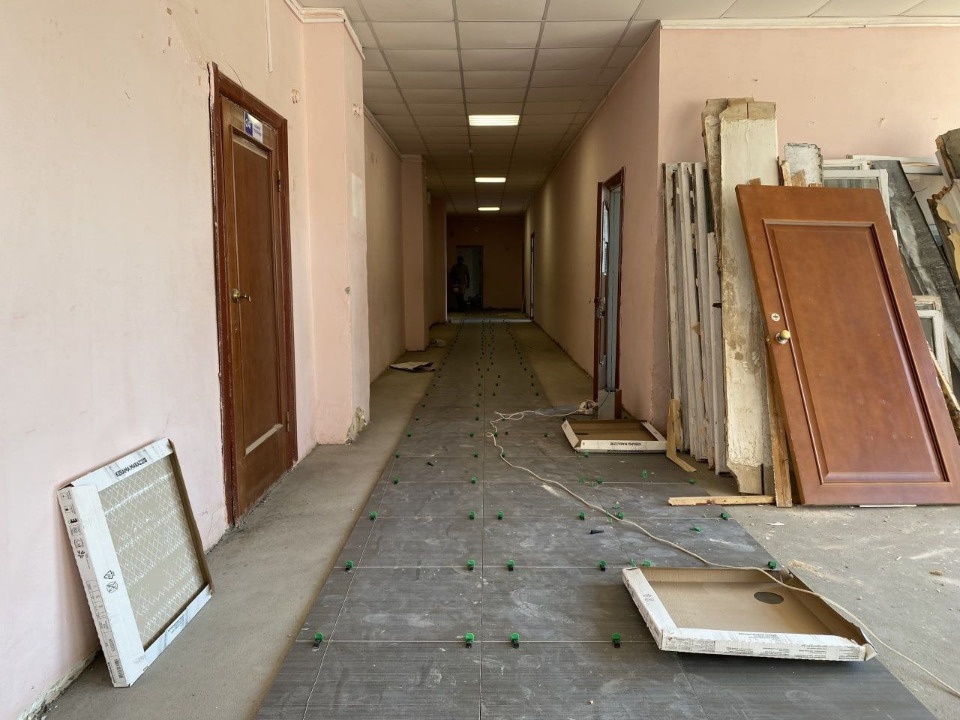 Основные работы в лицее №20 в Пскове завершат к 1 сентября